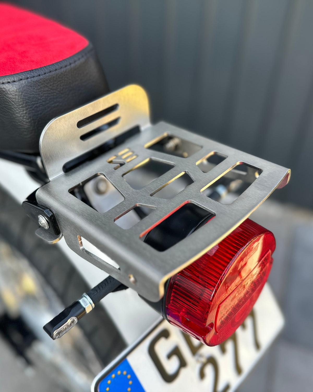 SIMADE Gepäckträger „Sport“ 3mm Edelstahl für Simson S-Baureihe (S50, S51, S70)