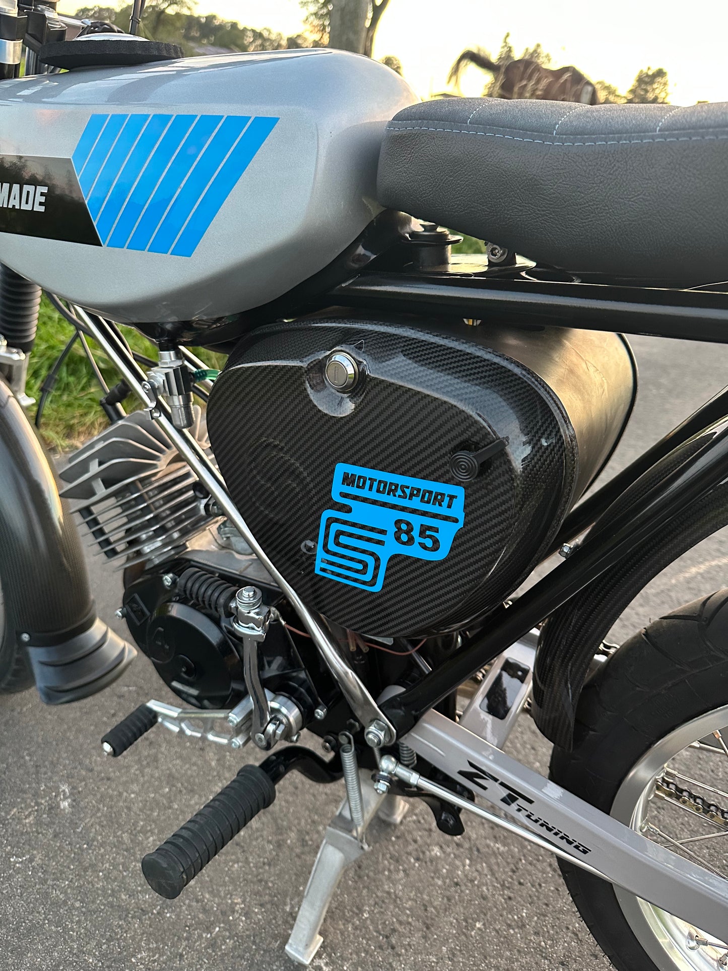 SIMADE Design "RACE SIDE" Aufkleber Set für Simson