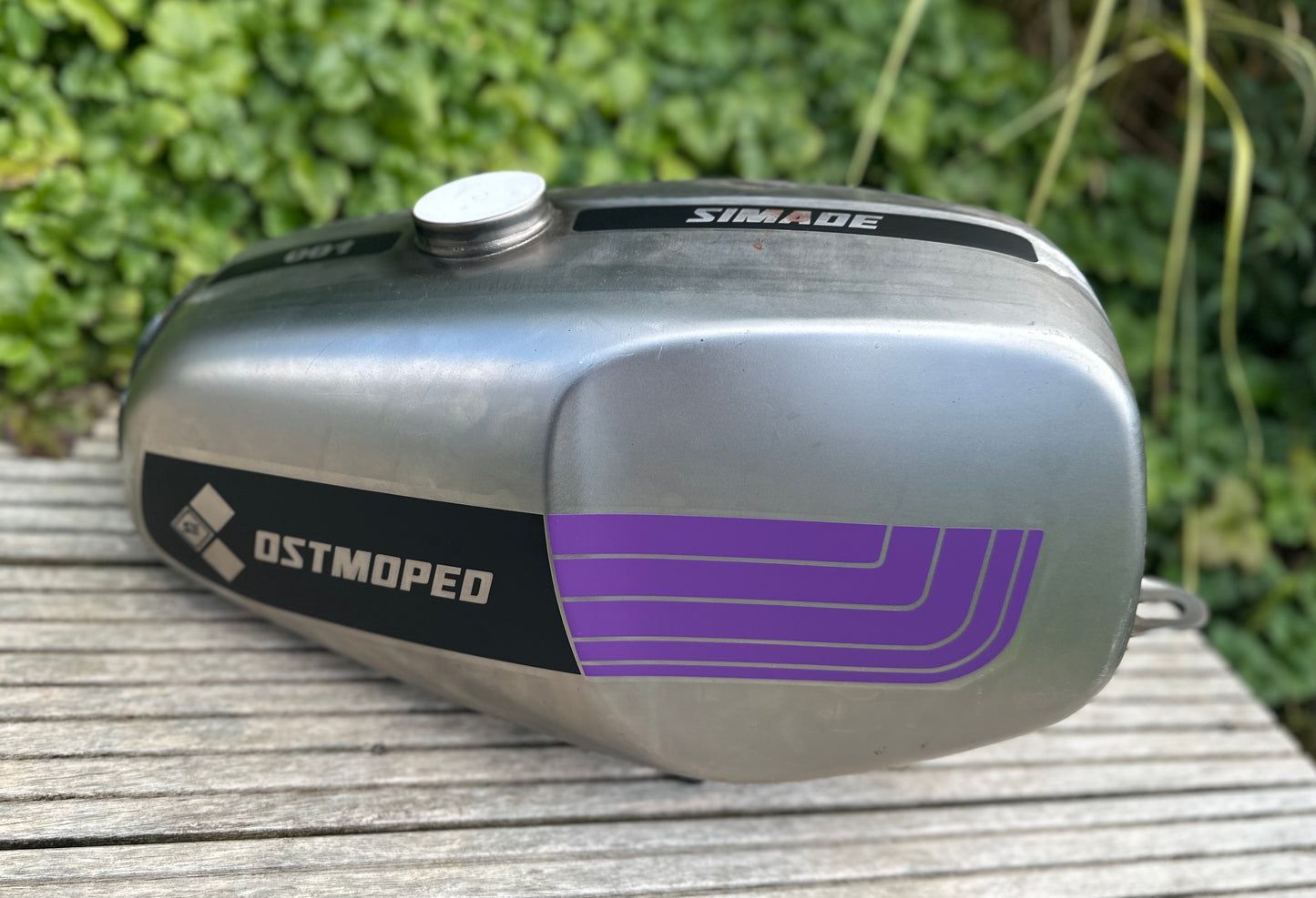 SIMADE 2x 6-teiliges Design "Büffeltank" Aufkleber Set für Simson