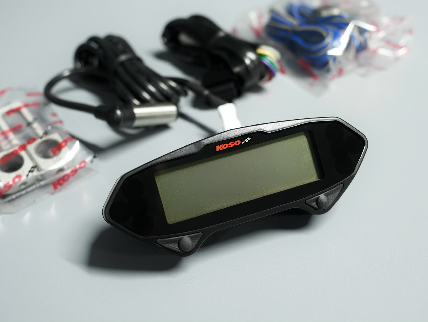 KOSO Tacho DB-01-RN Digital (Multifunktion) E-geprüft mit ABE KBA Nummer passend für Simson S50 S51 S70