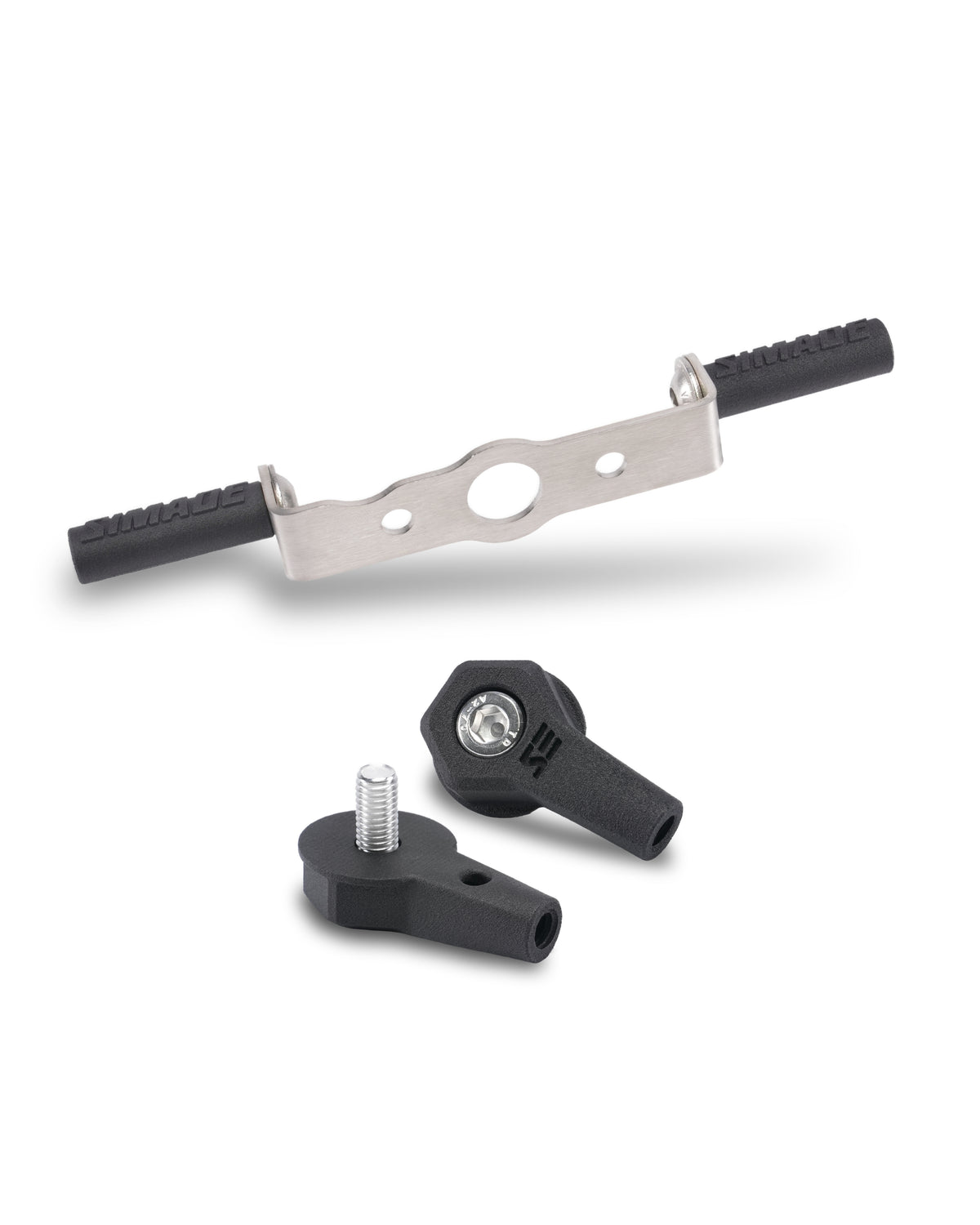 SIMADE LED-Blinkerträger hinten M8 Innengewinde mit Originalaufnahme für 100/120mm Rücklicht S50 S51 S70 SR50 Schwalbe