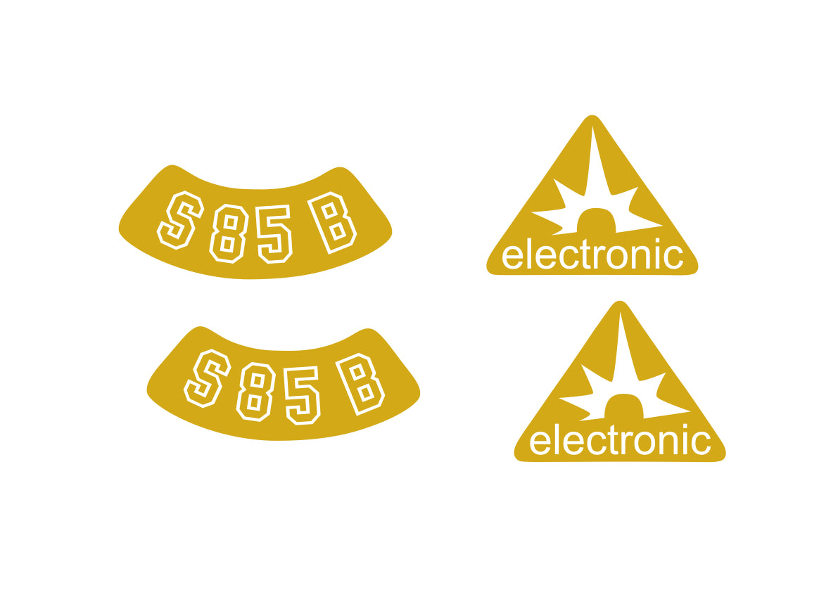 SIMADE Design "CLASSIC" Aufkleber Set für Simson