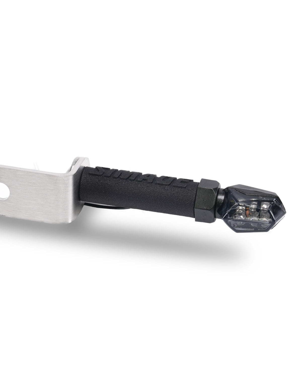 SIMADE LED-Blinkerträger hinten M8 Innengewinde mit Originalaufnahme für 100/120mm Rücklicht S50 S51 S70 SR50 Schwalbe
