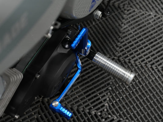 SIMADE SET CNC Aufsteck-Fußrasten "Street" aus hochfestem Aluminium für Simson S50 S51 S70