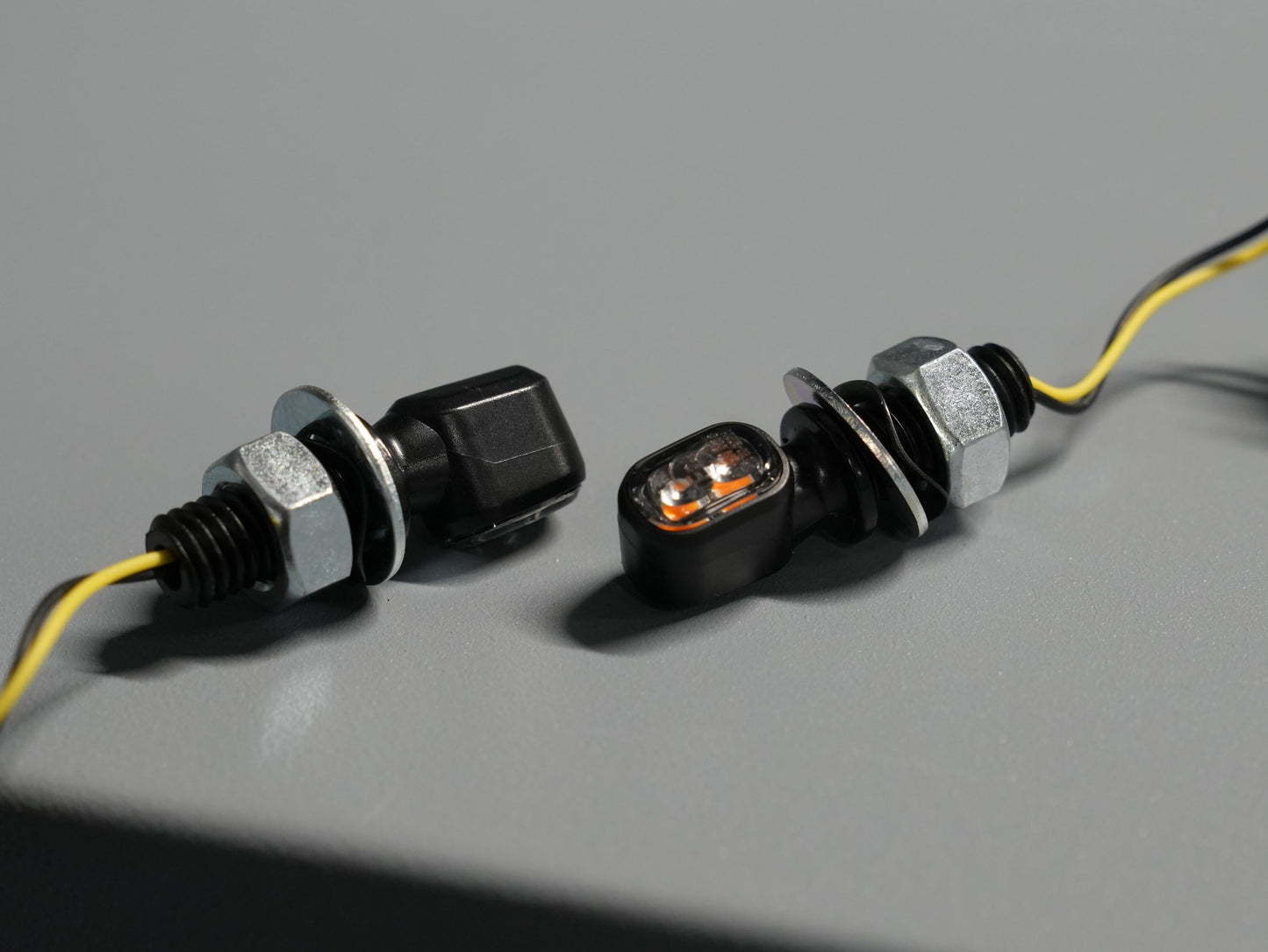 (Paar) Led Miniblinker Highsider Smart Vision-TS schwarz/getönt E-geprüft für Simson S50 S51 S70