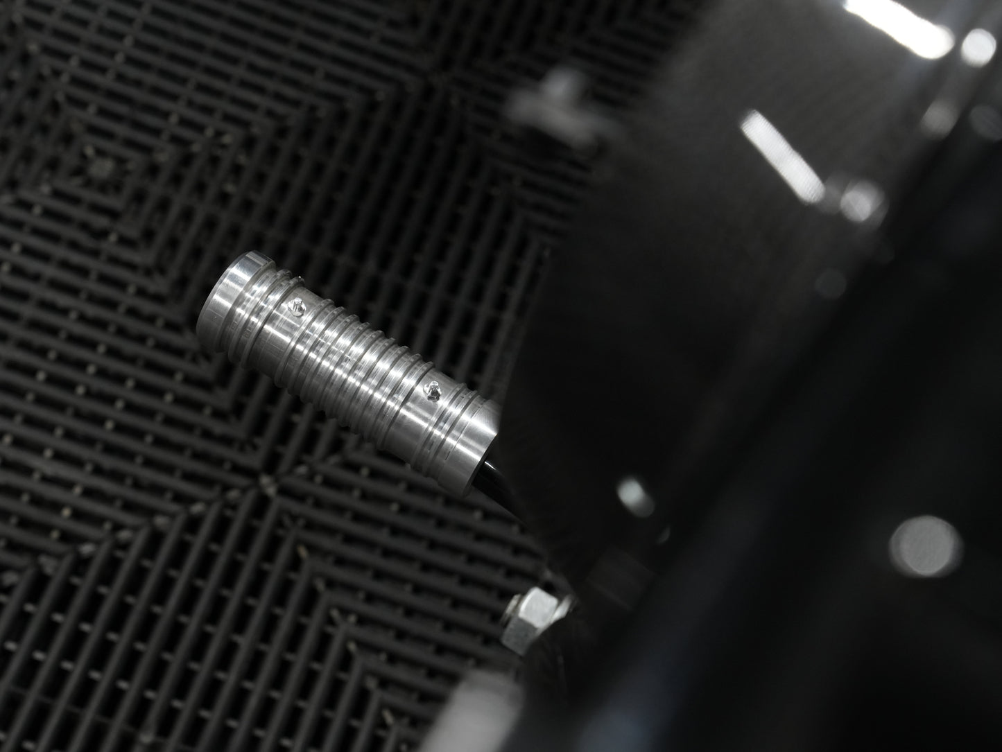 SIMADE Fußrastenträger verstärkt mit Billet CNC Fußrasten "Street" mit Spikes aus hochfestem Aluminium für Simson S50 S51 S70