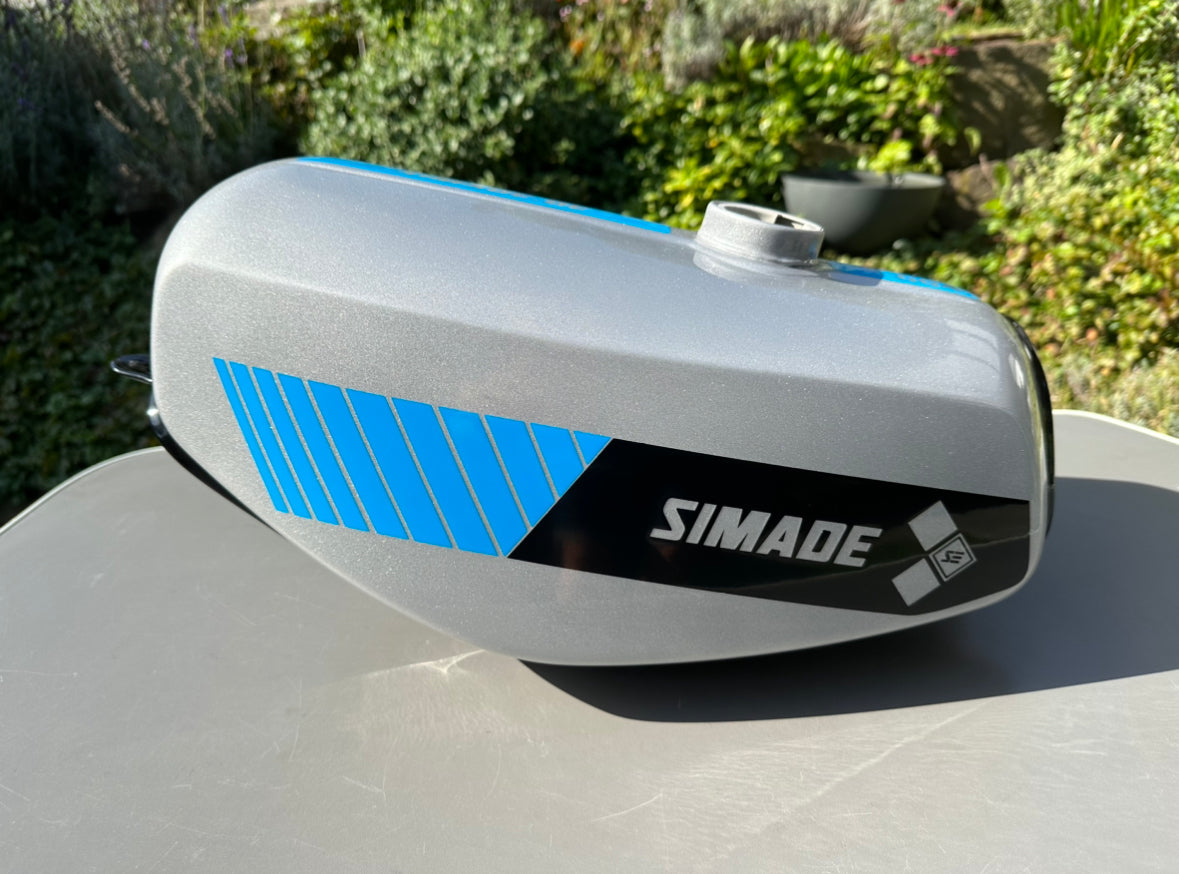 SIMADE Design RACE LOW Aufkleber Set für Simson
