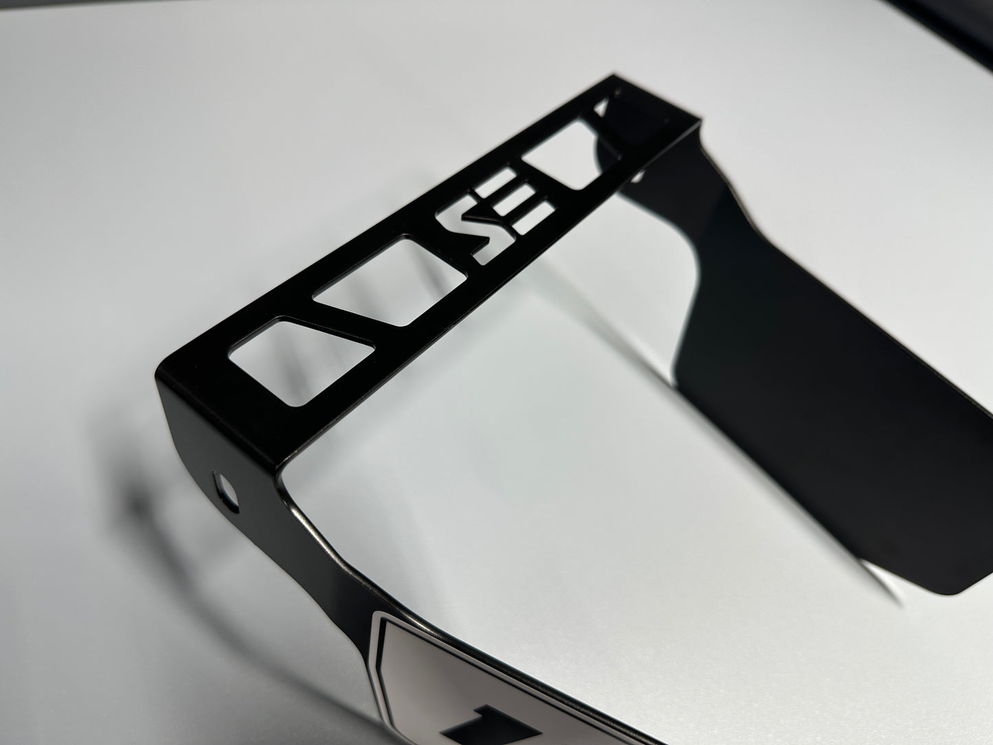 SIMADE Startnummern-Halter schwarz am Obergurt für Simson S-Baureihe S50 S51 S70