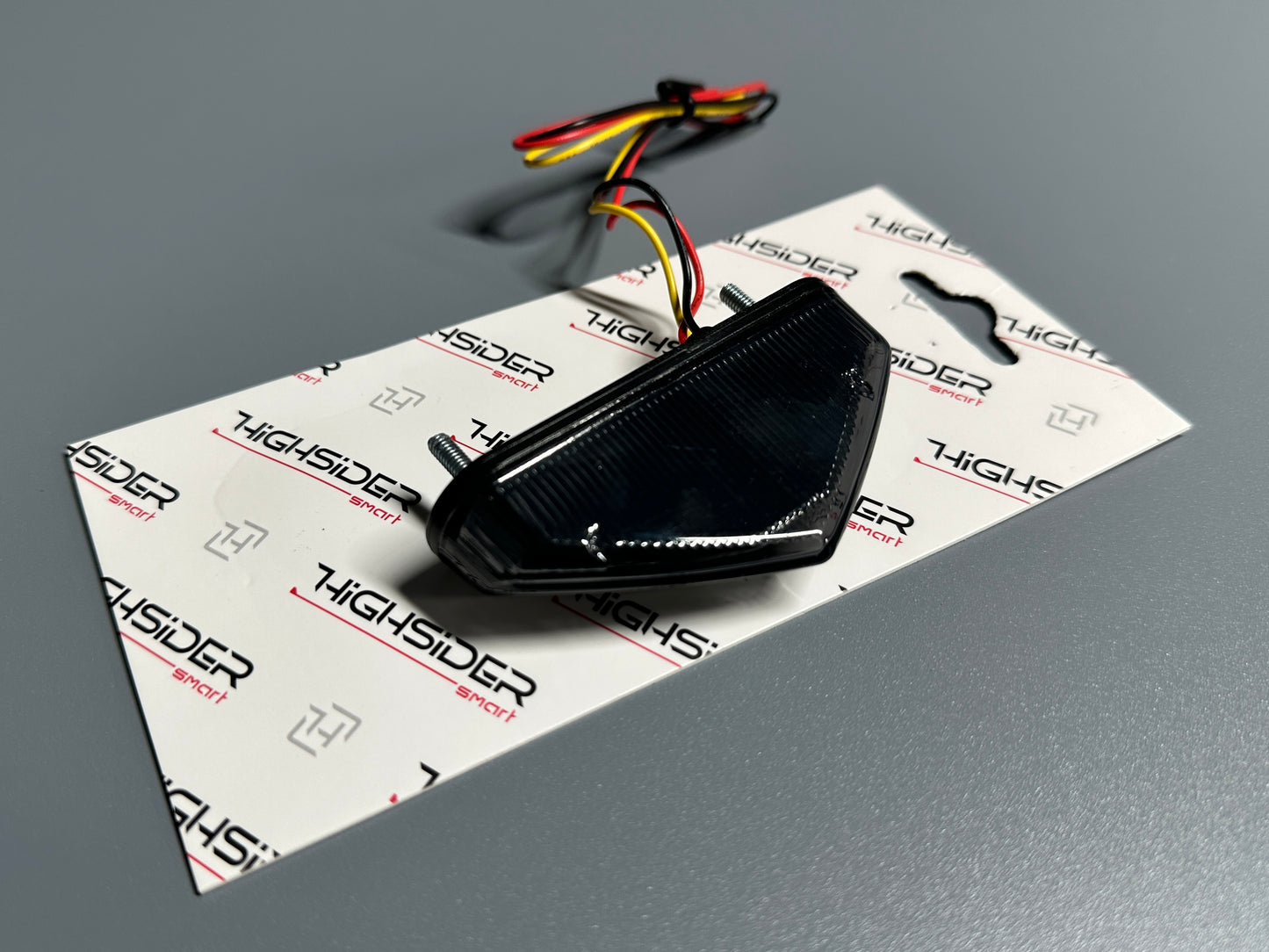 HIGHSIDER smart LED Rücklicht Schwarz getönt mit Kennzeichenbeleuchtung E-geprüft für Simson S50 S51 S70