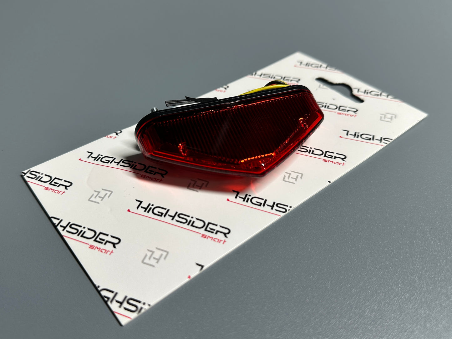 HIGHSIDER smart LED Rücklicht Rot mit Kennzeichenbeleuchtung E-geprüft für Simson S50 S51 S70