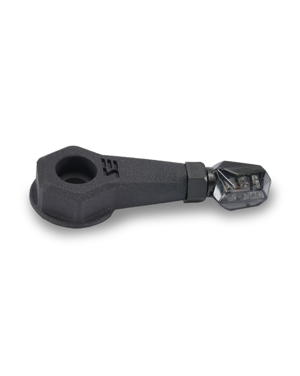 Paar LED-Blinkerhalter vorne für das obere M8-Innengewinde der Telegabel Simson S50, S51, S70