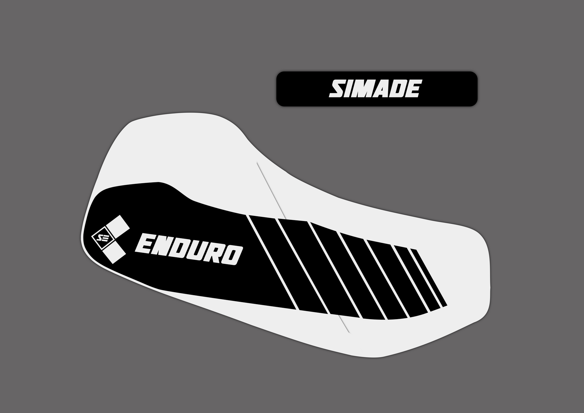 SIMADE Design ENDURO Aufkleber Set für Simson S53 / S83 Tank – Simade
